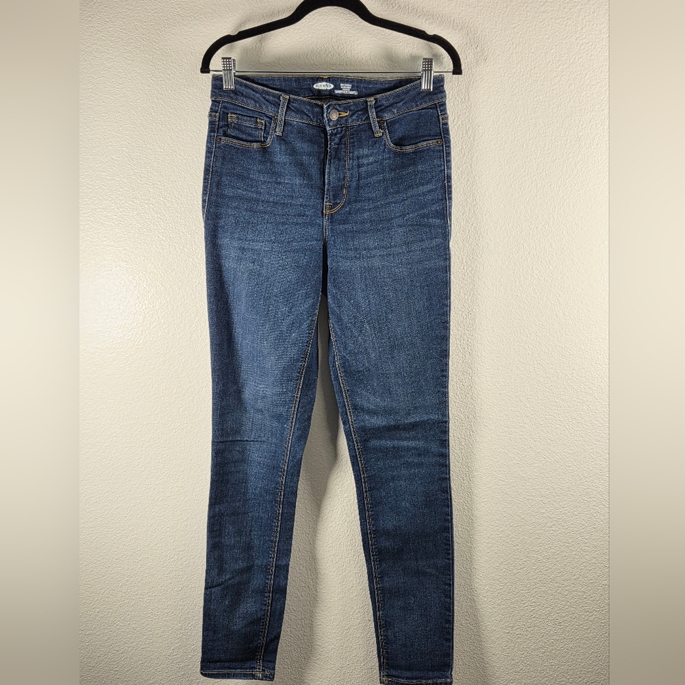 Old Navy Women's Dark Blue Skinny Jeans